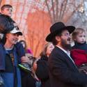 Menorah Lighting in Downtown Las Vegas