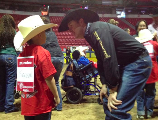 Trevor Brazile at Exceptional Rodeo