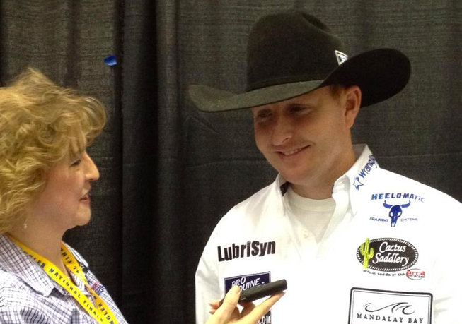 Chad Masters was named the Professional Rodeo Cowboys Associations World Champion Header in Team Roping Saturday night at the Wrangler National Finals Rodeo in Las Vegas.
