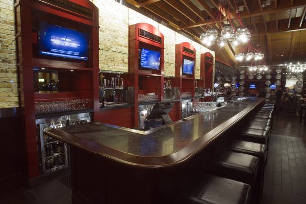 A view of the Gordon Ramsay Pub & Grill in Caesars Palace Monday, Dec. 17, 2012.