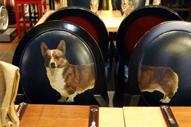 A view of the Gordon Ramsay Pub & Grill in Caesars Palace Monday, Dec. 17, 2012.