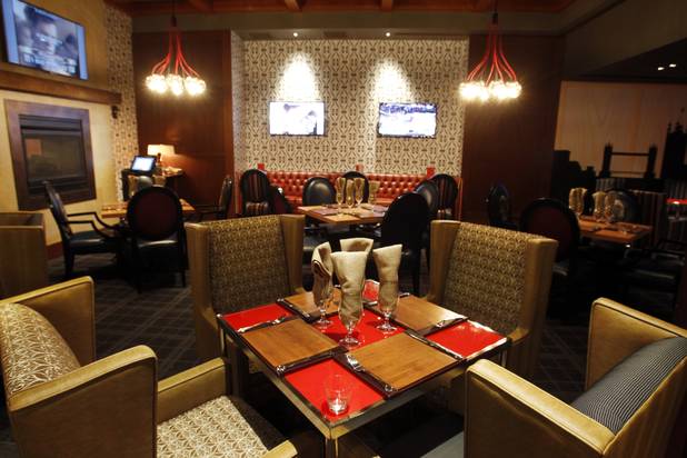 A view of the Gordon Ramsay Pub & Grill in Caesars Palace Monday, Dec. 17, 2012.