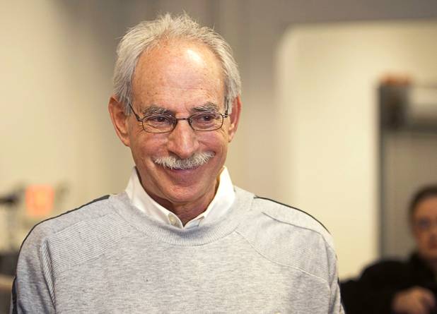 Marc Ratner, former Nevada State Athletic Commission executive director, stands during a Nevada Boxing Hall of Fame (NVBHOF) news conference at the Richard Steele Boxing Club in North Las Vegas Wednesday, Dec. 19, 2012.  Induction will take place in 2013.