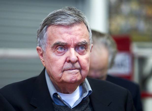 Royce Feour, former Las Vegas Review Journal boxing reporter, is shown during a Nevada Boxing Hall of Fame (NVBHOF) news conference at the Richard Steele Boxing Club in North Las Vegas Wednesday, Dec. 19, 2012.  Induction will take place in 2013. 