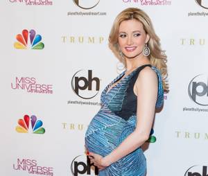 Holly Madison arrives at the 2012 Miss Universe Pageant at Planet Hollywood on Wednesday, Dec. 19, 2012.