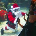 Underwater Santa at the Silverton