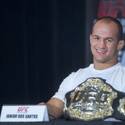 Junior Dos Santos and Cain Velasquez at UFC155 News Conference