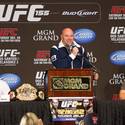 Junior Dos Santos and Cain Velasquez at UFC155 News Conference
