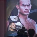 Junior Dos Santos and Cain Velasquez at UFC155 News Conference