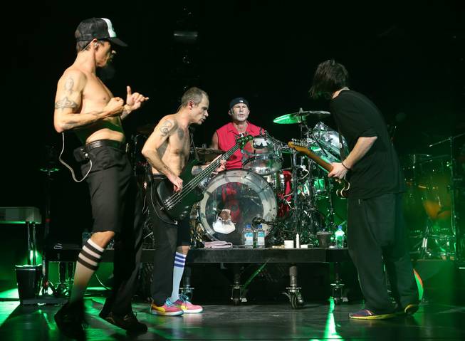 2012 NYE: Red Hot Chili Peppers at Cosmopolitan