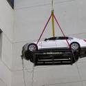 BMW Lifted Into Studio at the Palms