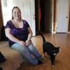 Tobie Ortiz is seen in the Henderson house Tuesday, Jan. 8, 2013, that she bought out of foreclosure.