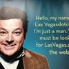The character Las Vegasdotcom is featured in a new ad campaign for the lasvegas.com trip-booking website.
