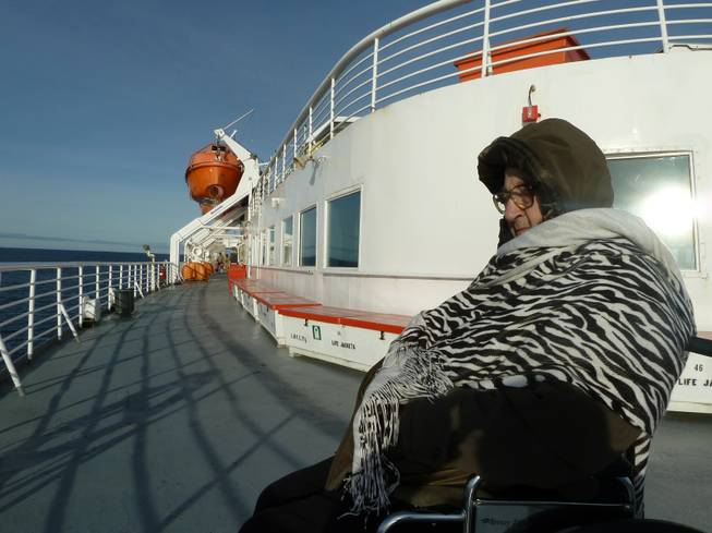 John Glionna is aboard the Alaska ferry, the Mananuska, between Bellingham Wash. and Ketchikan, Alaska.