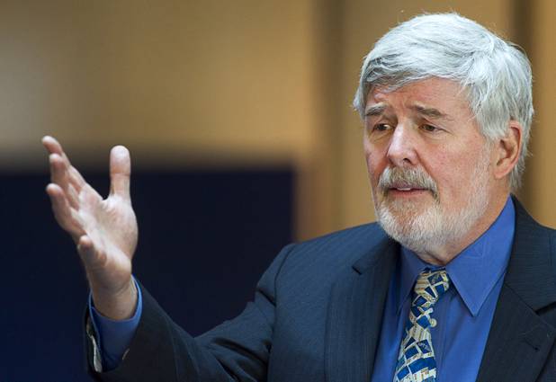 Child psychologist and author Michael Thompson speaks during a free parenting workshop at the Adelson Educational Campus in Summerlin Sunday, January 13, 2013.
