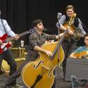 Rehearsal for 'Million Dollar Quartet'