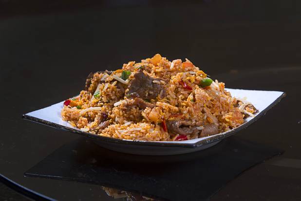 Night Market Fried Rice at Ping Pang Pong restaurant in the Gold Coast Tuesday, Jan. 22, 2013.