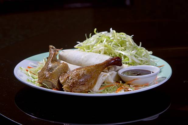 Tea Smoked Duck at Ping Pang Pong restaurant in the Gold Coast Tuesday, Jan. 22, 2013.