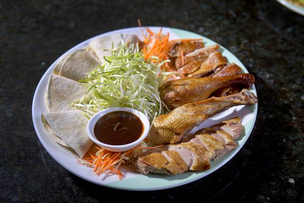 Tea Smoked Duck at Ping Pang Pong restaurant in the Gold Coast Tuesday, Jan. 22, 2013.