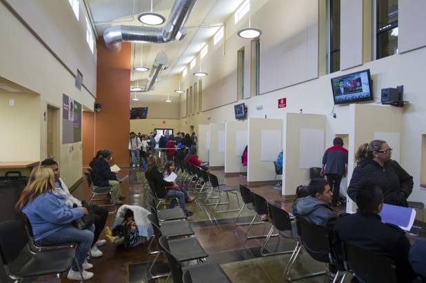 A view of the Mexican Consulate at Hoover Avenue and Sixth Street Thursday, Jan. 24, 2013. STEVE MARCUS