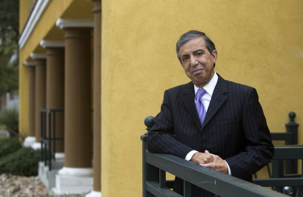 Mariano Lemus Gas, Mexican consul in Las Vegas, poses outside the Mexican Consulate at Hoover Avenue and Sixth Street Thursday, Jan. 24, 2013. Lemus Gas is leaving after eight years in Las Vegas. STEVE MARCUS