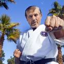 Karate master Dan Sawyer