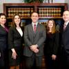 Oshins & Associates attorneys, from left, Katie Colombo, Kristen Simmons, Steve Oshins, Heidi Freeman, Jeremy Spackman and Richard Oshins (not photographed) pose in the the Law Firm of Oshins & Associates, 1645 Village Center Circle, Las Vegas, Tuesday, January 29, 2013.