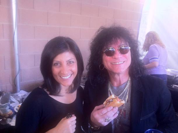 Dayna Roselli and Paul Shortino rock it out.