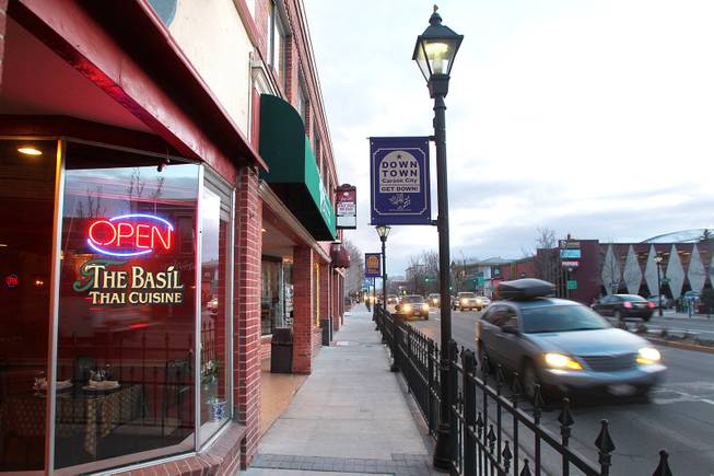 The Basil restaurant is seen Feb. 8, 2013 in Carson City.