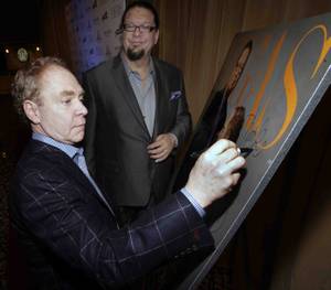 Penn & Teller's 20th-anniversary performance and celebration at The Rio on Friday, Feb. 8, 2013.