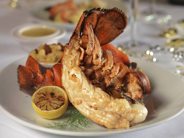 Fleming's Prime Steakhouse and Wine Bar offers a lobster special for Valentine's Day. 