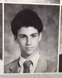 Late-night talk show host Jimmy Kimmel is shown here in this high school yearbook photo. Kimmel is a 1985 graduate of Clark High School.