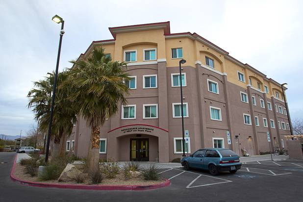 A view of the HELP Las Vegas Renaissance Apartments on North Main Street Tuesday, Feb.19, 2013. HELP USA is a national developer of housing for homeless and low-income populations including families, victims of domestic violence, and veterans.