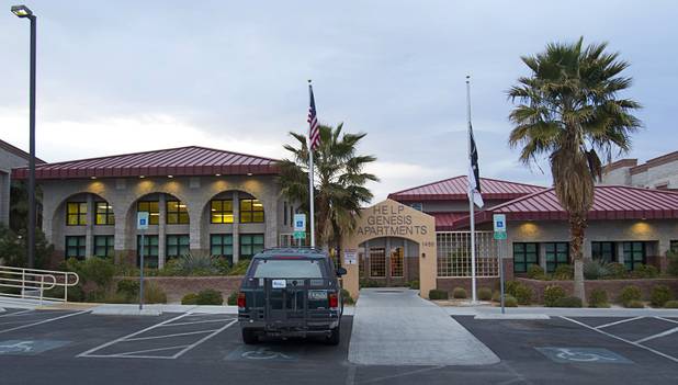 A view of the HELP Las Vegas Genesis Apartments on North Main Street Tuesday, Feb.19, 2013. HELP USA is a national developer of housing for homeless and low-income populations including families, victims of domestic violence, and veterans.