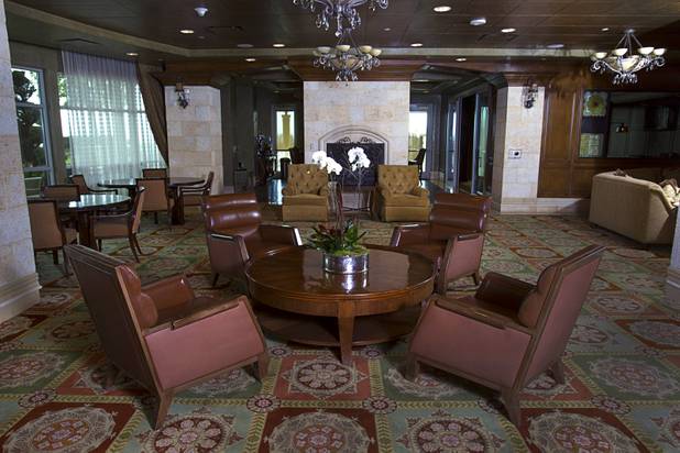 A view of a common area in One Queensridge Place, a luxury condo development near Summerlin, Tuesday, Feb. 19, 2013. The development is starting to see sales pick up after falling to almost nothing during the recession.