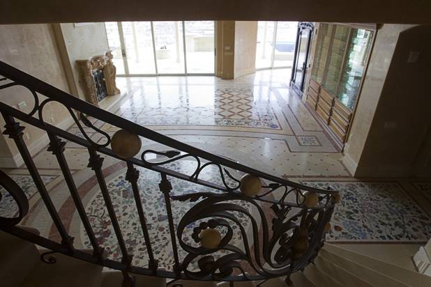 A view in a penthouse at One Queensridge Place, a luxury condo development near Summerlin, Tuesday, Feb. 19, 2013. The development is starting to see sales pick up after falling to almost nothing during the recession.