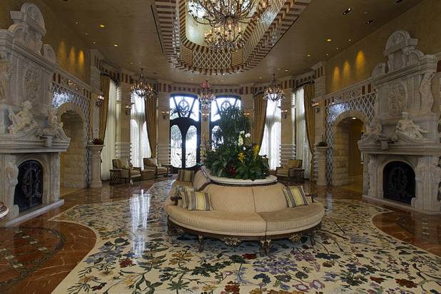A view of the lobby at One Queensridge Place, a luxury condo development near Summerlin, Tuesday, Feb. 19, 2013. The development is starting to see sales pick up after falling to almost nothing during the recession.