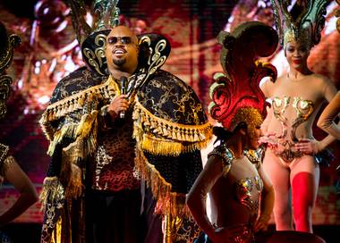 The official opening night of “CeeLo Green Is Loberace” at Planet Hollywood on Saturday, March 2, 2013.