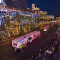 2013 NASCAR Hauler Parade on the Las Vegas Strip