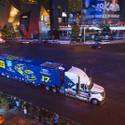 2013 NASCAR Hauler Parade on the Las Vegas Strip
