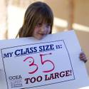 Teachers Rally For Smaller Classes
