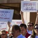 Teachers Rally For Smaller Classes