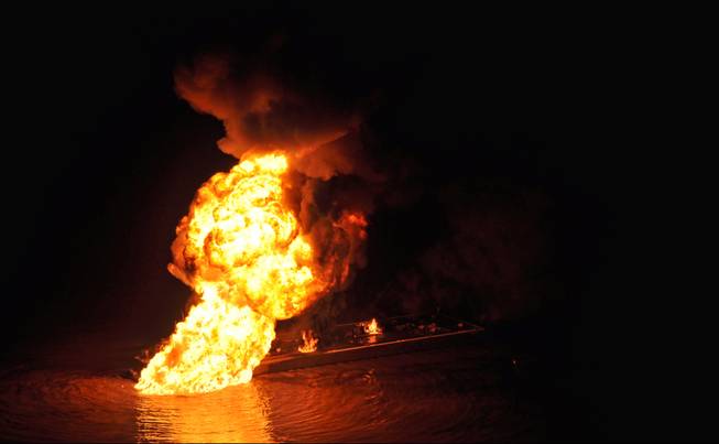 Louisiana Pipeline Blaze