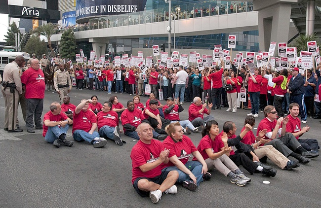 Culinary Protest at Cosmo