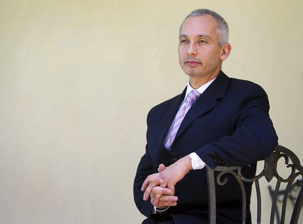 Dr. David Watson poses at his home in Henderson Monday, March 25, 2013. Dr. Watson says he was retaliated against after he raised concerns about patient safety at St. Rose Hospitals.  