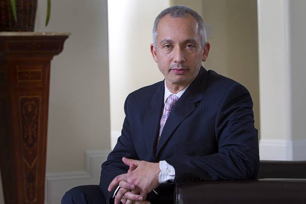 Dr. David Watson poses at his home in Henderson Monday, March 25, 2013. Dr. Watson says he was retaliated against after he raised concerns about patient safety at St. Rose Hospitals.  