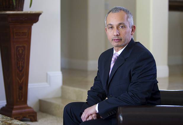 Dr. David Watson poses at his home in Henderson Monday, March 25, 2013. Dr. Watson says he was retaliated against after he raised concerns about patient safety at St. Rose Hospitals.  