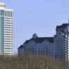 In this Nov. 11, 2010, photo, Foxwoods Casino Resort buildings rise over the landscape in Ledyard, Conn.