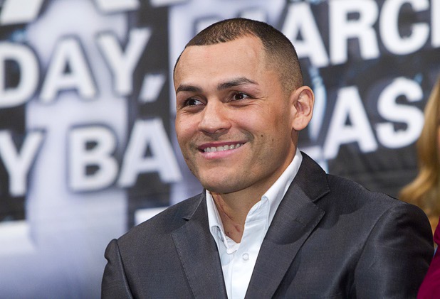 Light welterweight boxer Mike Alvarado attends a final news conference at the Mandalay Bay Thursday, March 28, 2013. Alvarado meets Brandon Rios for a rematch at the Mandalay Bay Events Center Saturday.