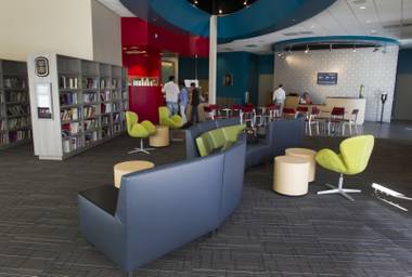 A view of the lobby at the Gay and Lesbian Community Center of Southern Nevada, 401 S. Maryland Pkwy, Monday, April 1,&nbsp;2013.